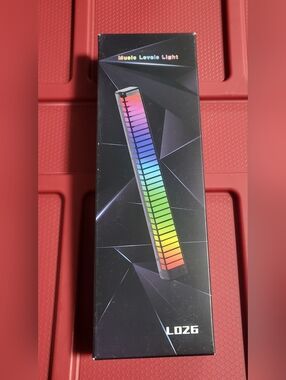 LOZE LED Music Level Light Bar - Rainbow Bar